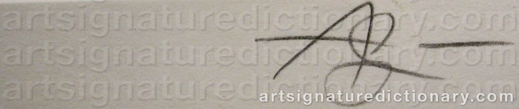 Signature by Anton CORBIJN
