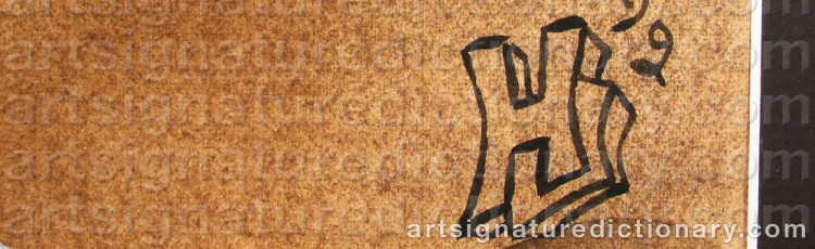 Signature by Henry UNGER