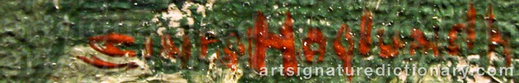 Signature by Sture HAGLUNDH