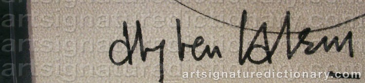 Signature by Aly Ben SALEM
