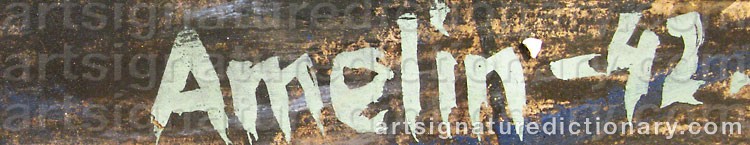 Signature by Albin AMELIN