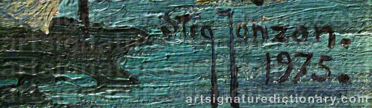 Signature by Stig JONZON