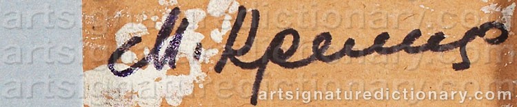 Signature by Mark KREMER