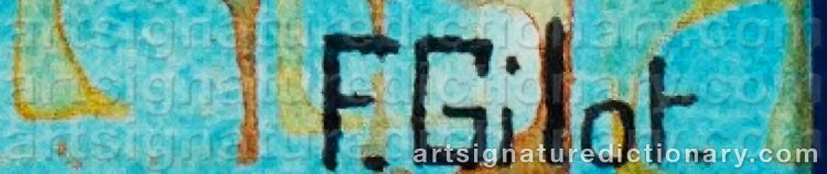 Signature by Francoise GILOT