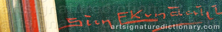 Signature by Sten EKENDAHL
