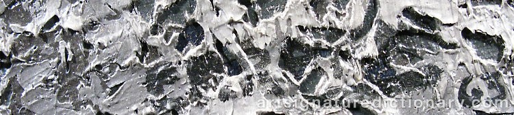 Authentic signature by Ricardo CARPANI on  artwork