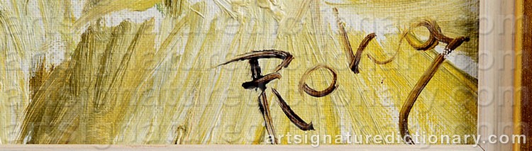 Signature by Charles ROKA