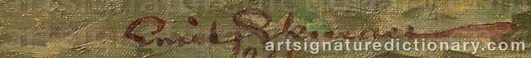 Signature by Emil EKMAN