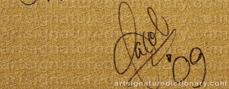 Signature by Jacob GADD