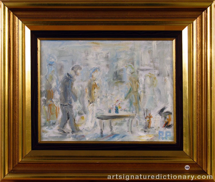 Close-up details showing Ragnar PERSON signature forgery characteristics