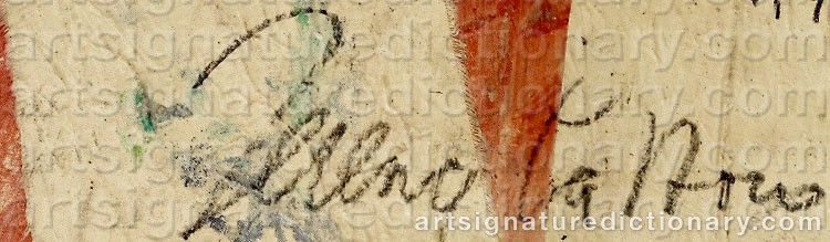 Signature by Terence David La NOUE