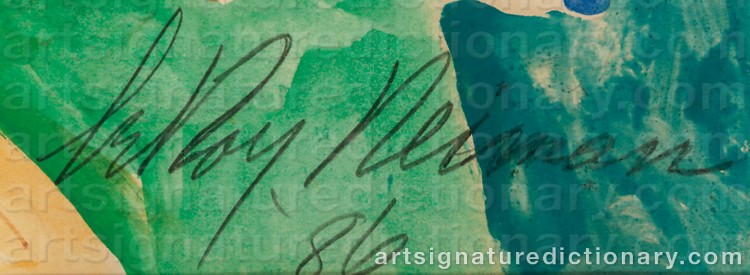 Signature by Leroy NEIMAN