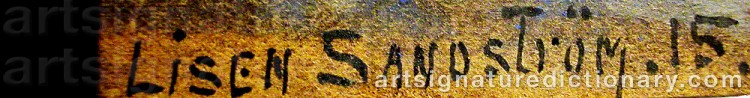 Signature by Theresia Lisen SANDSTRÖM