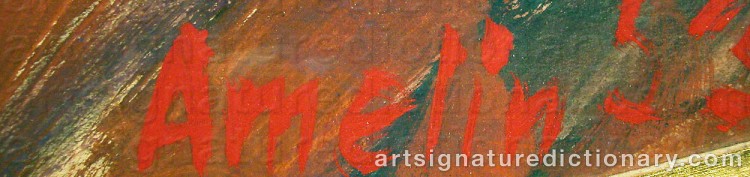 Signature by Albin AMELIN