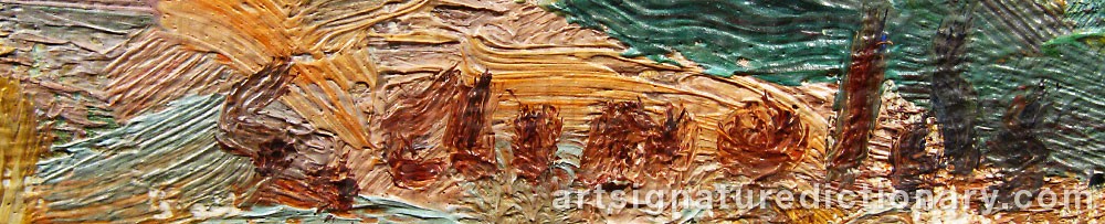 Signature by Gustaf ARNOLDS