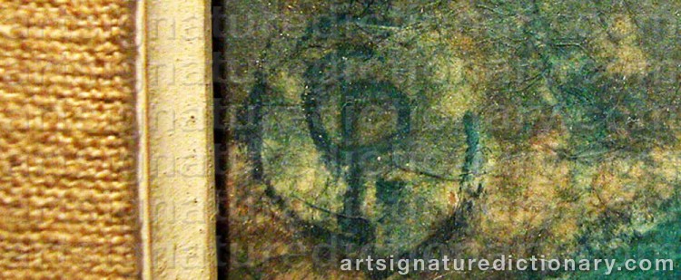 Signature by Carl PALME