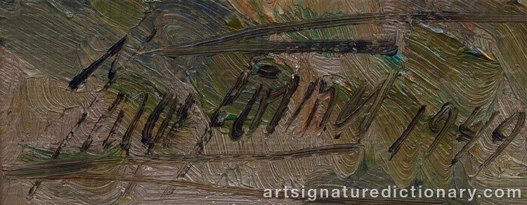 Signature by Inge TÖRNER