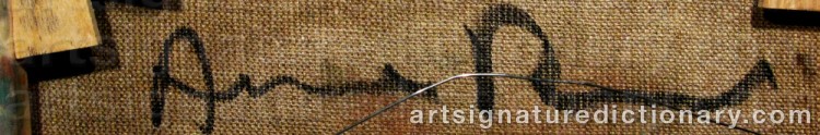 Signature by Andreas BLOMQUIST