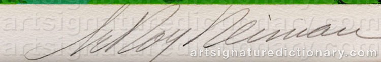 Signature by Leroy NEIMAN