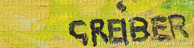 Signature by Gunnar GREIBER