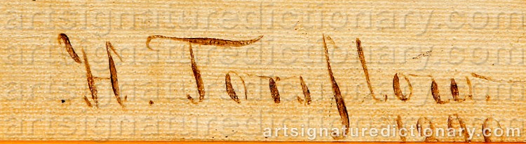 Signature by Harald TORSSLOW