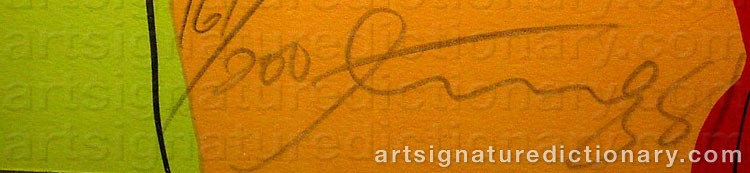 Signature by Walasse TING