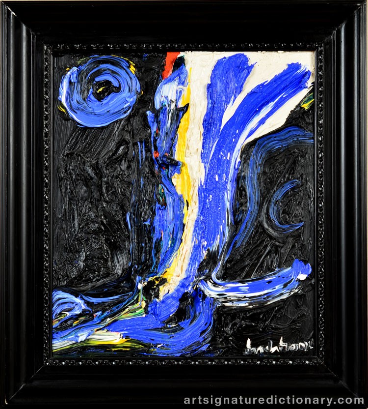 Close-up details showing Bengt LINDSTRÖM signature forgery characteristics