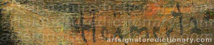 Signature by Erik HEINERTZ