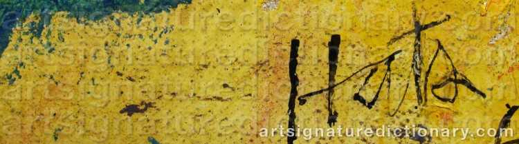Signature by Felix HATZ