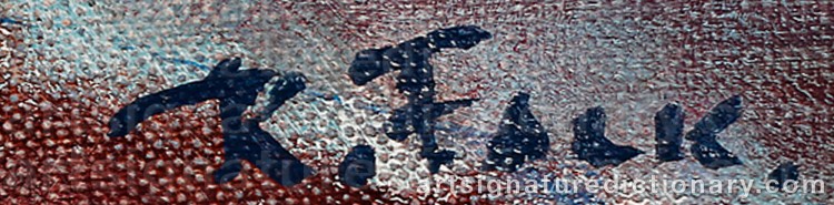 Signature by Ragnar FALK