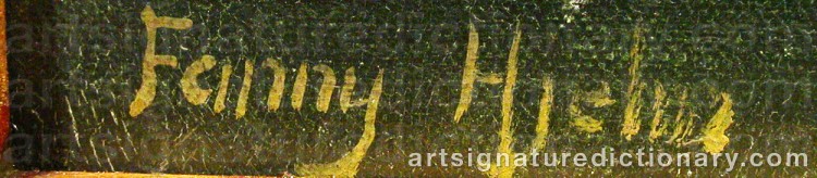 Signature by Fanny HJELM
