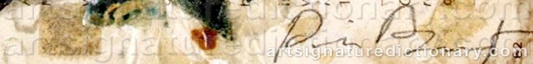 Signature by Dick BENGTSSON