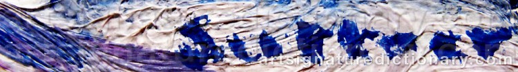 Signature by Georg SUTTNER