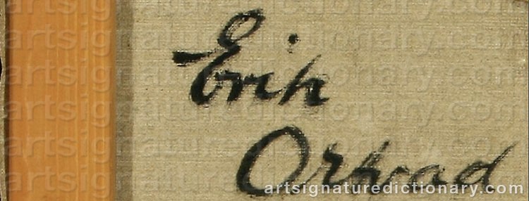 Signature by Erik ORTVAD