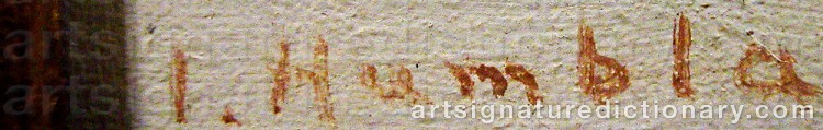 Signature by Ivan HUMBLA