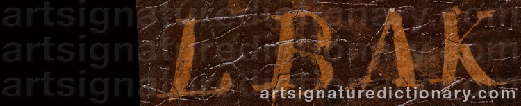 Authentic signature by Ludolf The Elder BACKHUYSEN on artwork