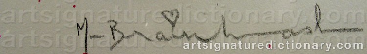 Authentic signature by Thierry ‘Mr. Brainwash’ GUETTA on artwork