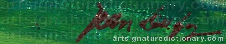 Signature by Jean DUFY