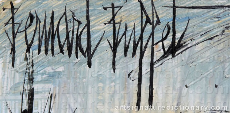 Signature by Bernhard BUFFET