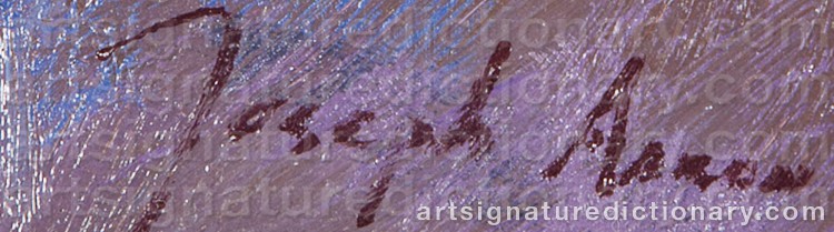 Signature by Joseph AARON