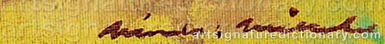 Signature by Nandor MIKOLA