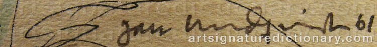 Signature by Jan LUNDQVIST