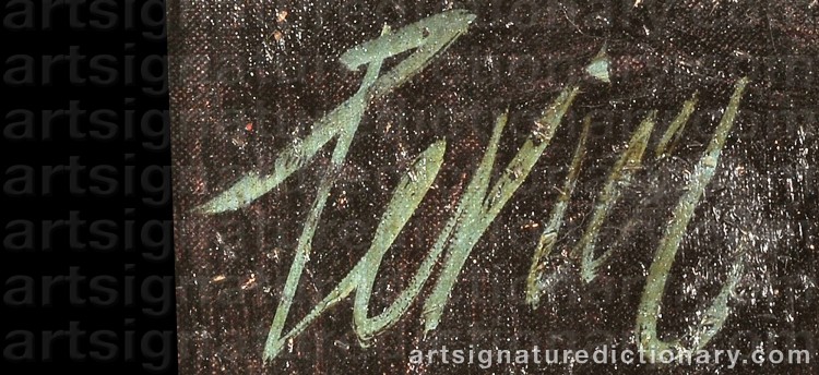 Signature by Charles LEVIER