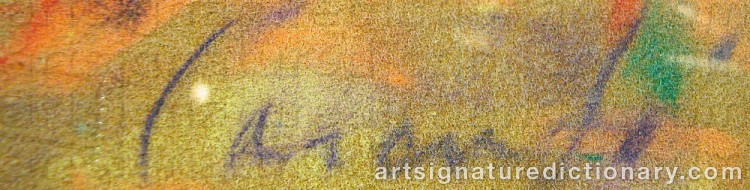 Signature by Kurt CARENDI