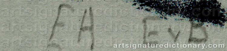 Signature by Eero Von BOEHM