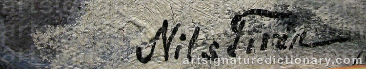 Signature by Nils TIRÉN