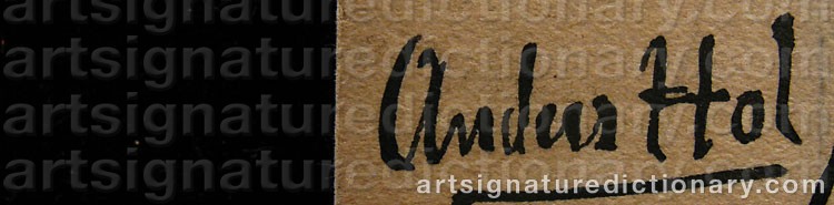 Signature by Anders HOL