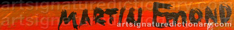 Signature by Martin EMOND