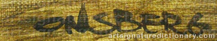 Signature by Ulf ONSBERG