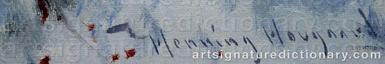 Signature by Henning HOUGAARD